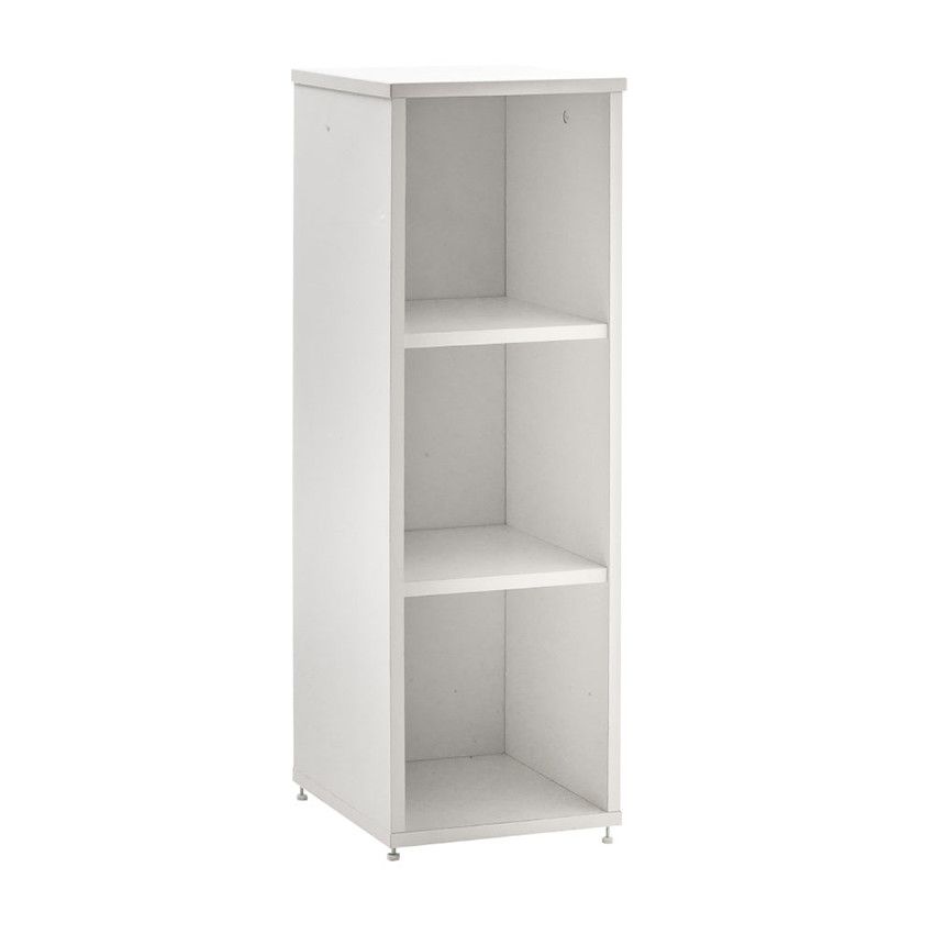 Petite bibliothèque Augustin - Blanc - Doré