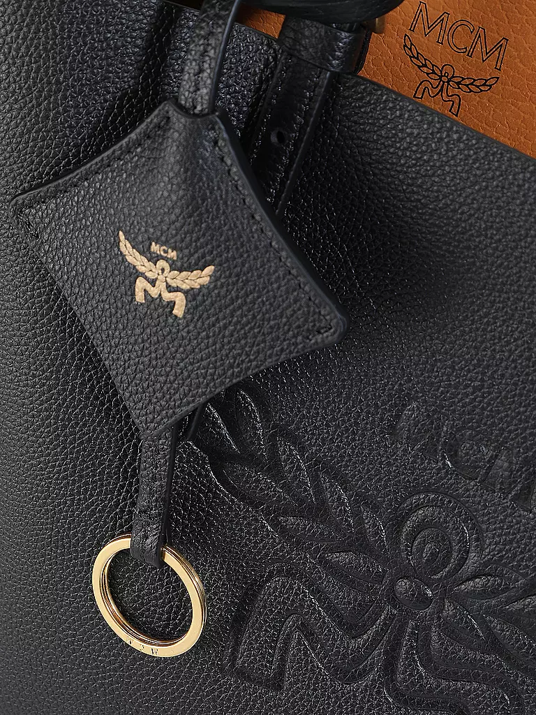 MCM Ledertasche - Shopper HIMMEL  schwarz