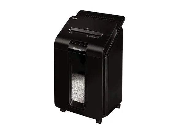 Makulator Fellowes AutoMax 100M mini makulering 4x10mm - AutoFeed (P-4)