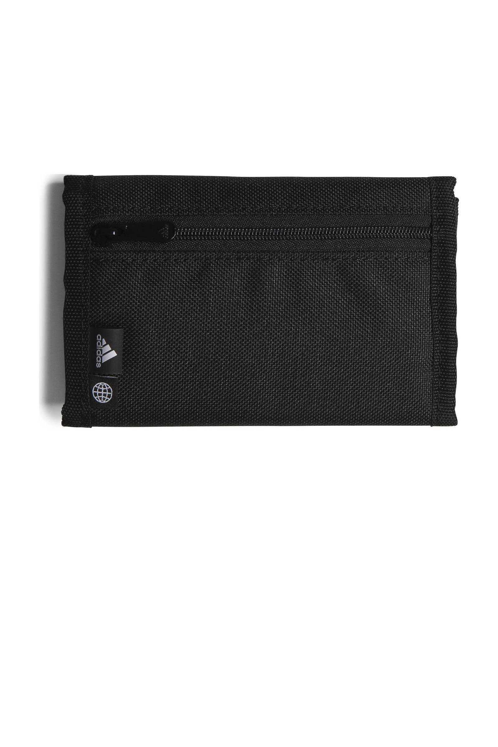 adidas portemonnee met logo zwart/wit