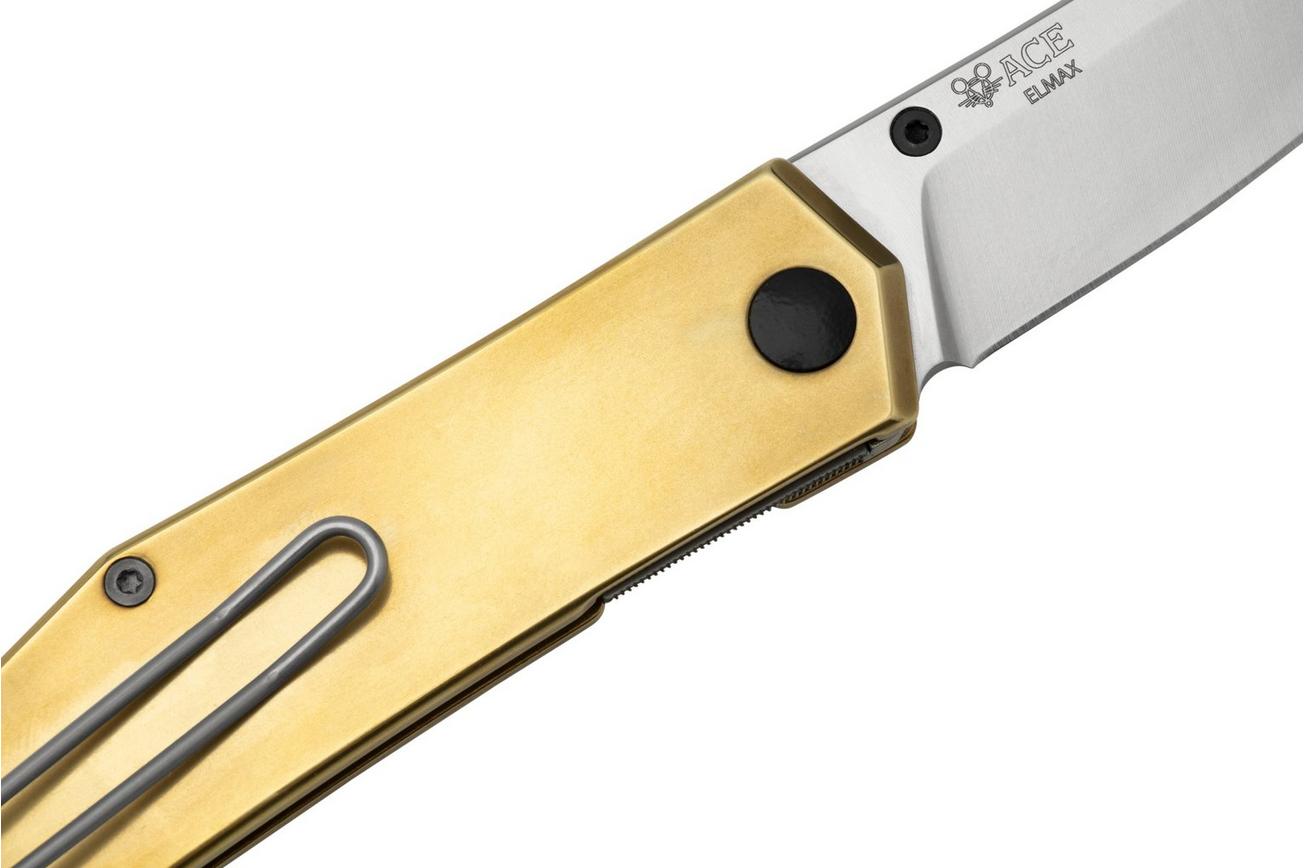 GiantMouse ACE Clyde Brass zakmes, Ansø en Voxnaes design