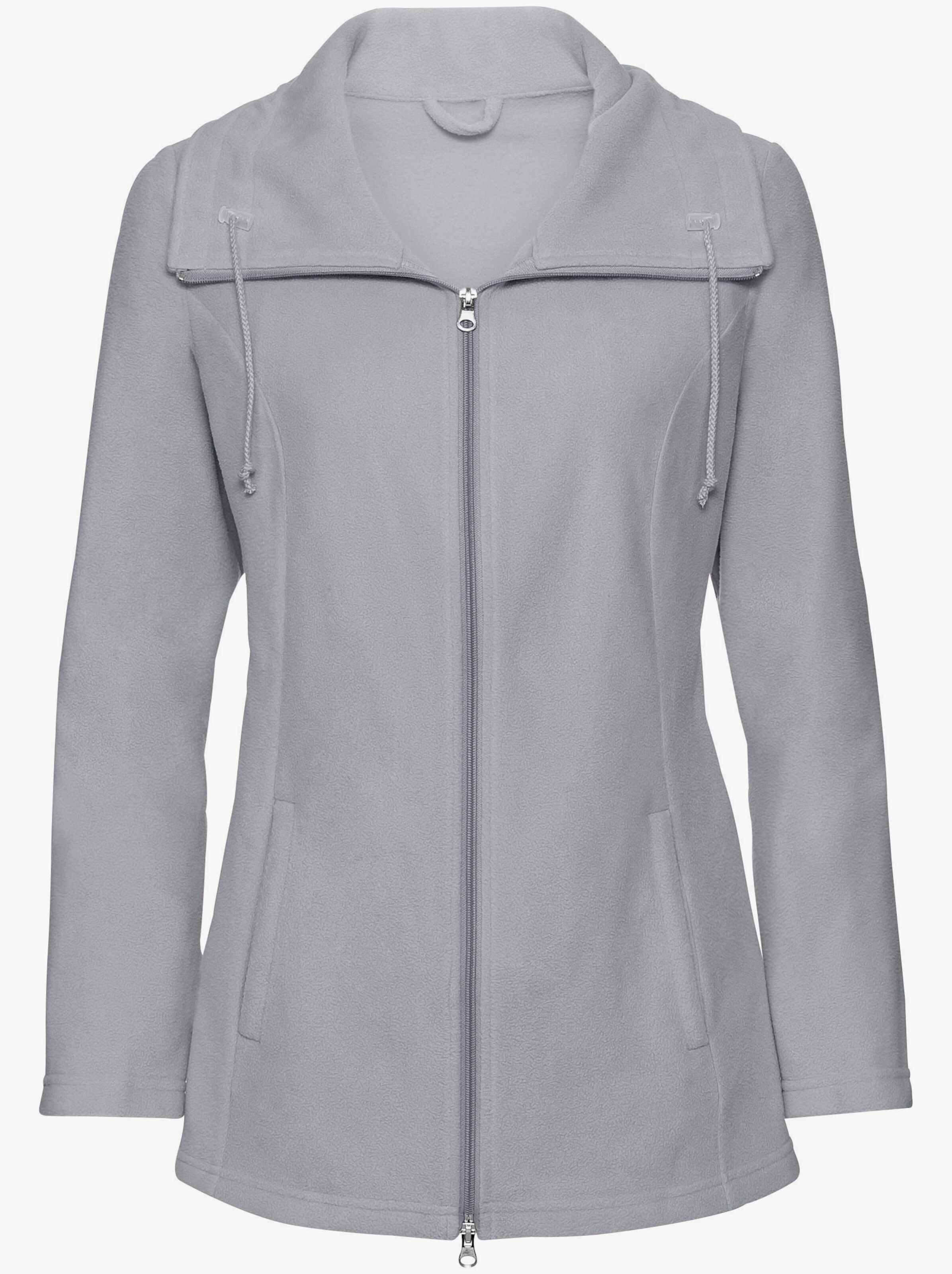 Fleecejacke mit 2-Wege-Reißverschluss