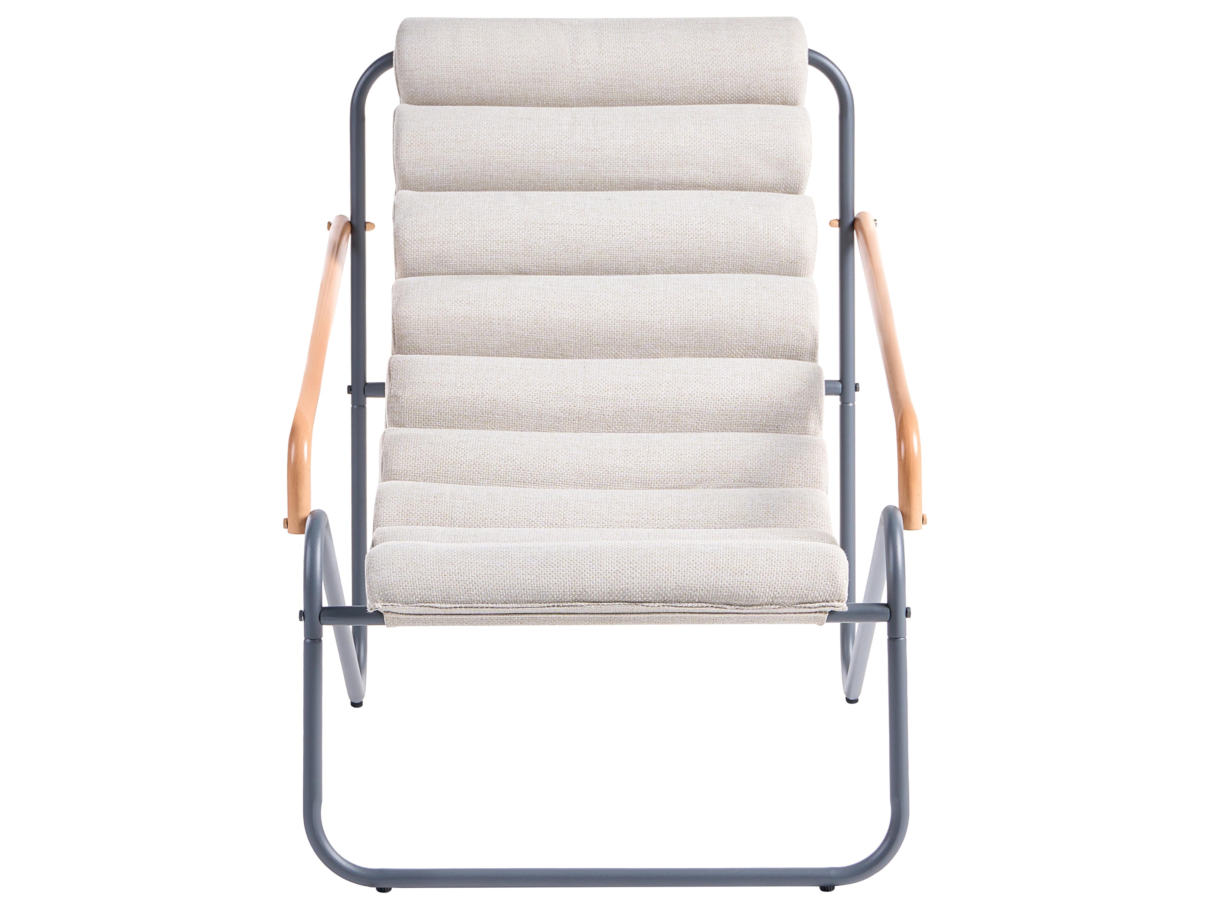 Loungeset met tafel 2-zits PASTO Metaal Donkergrijs