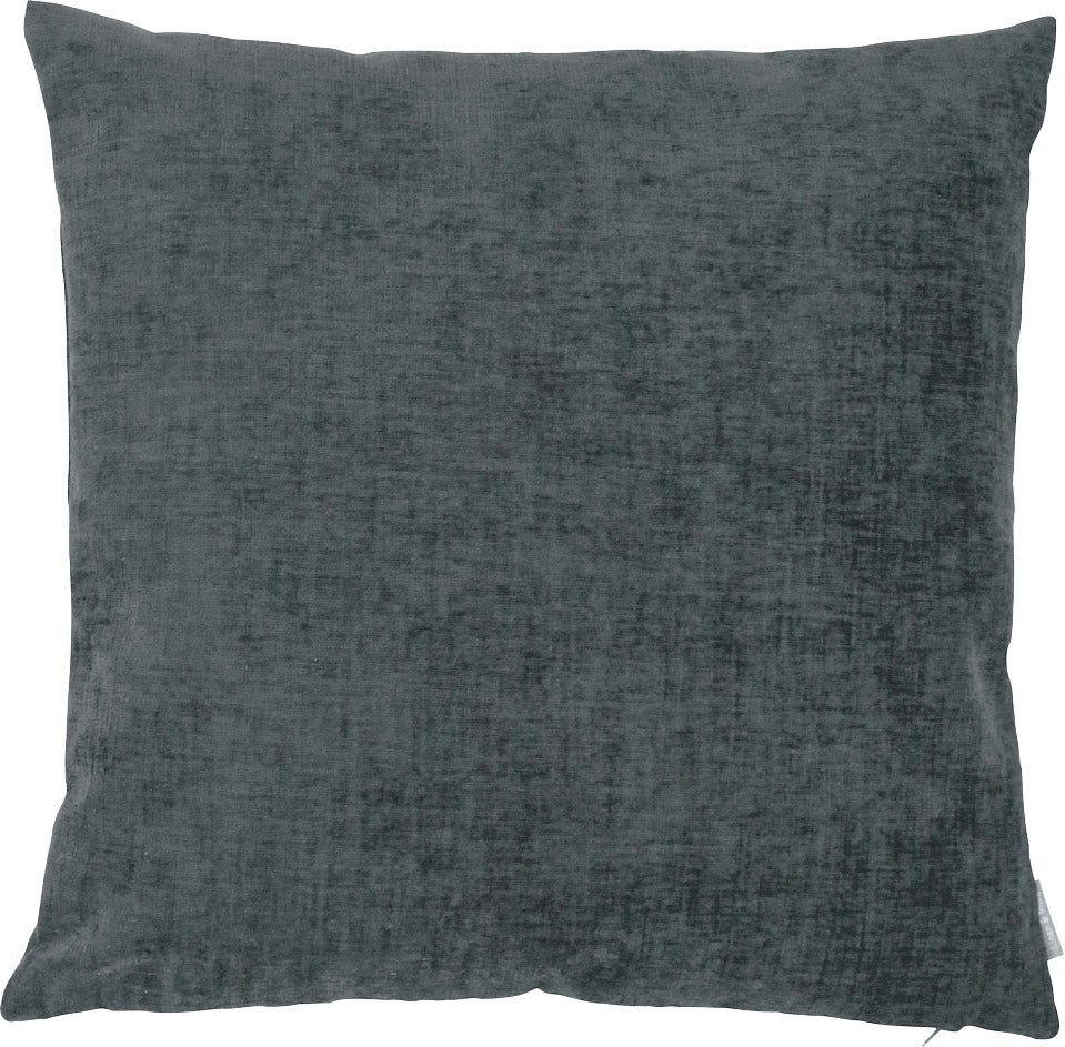 Linen & More sierkussen Prince donkergrijs 45 x 45 cm