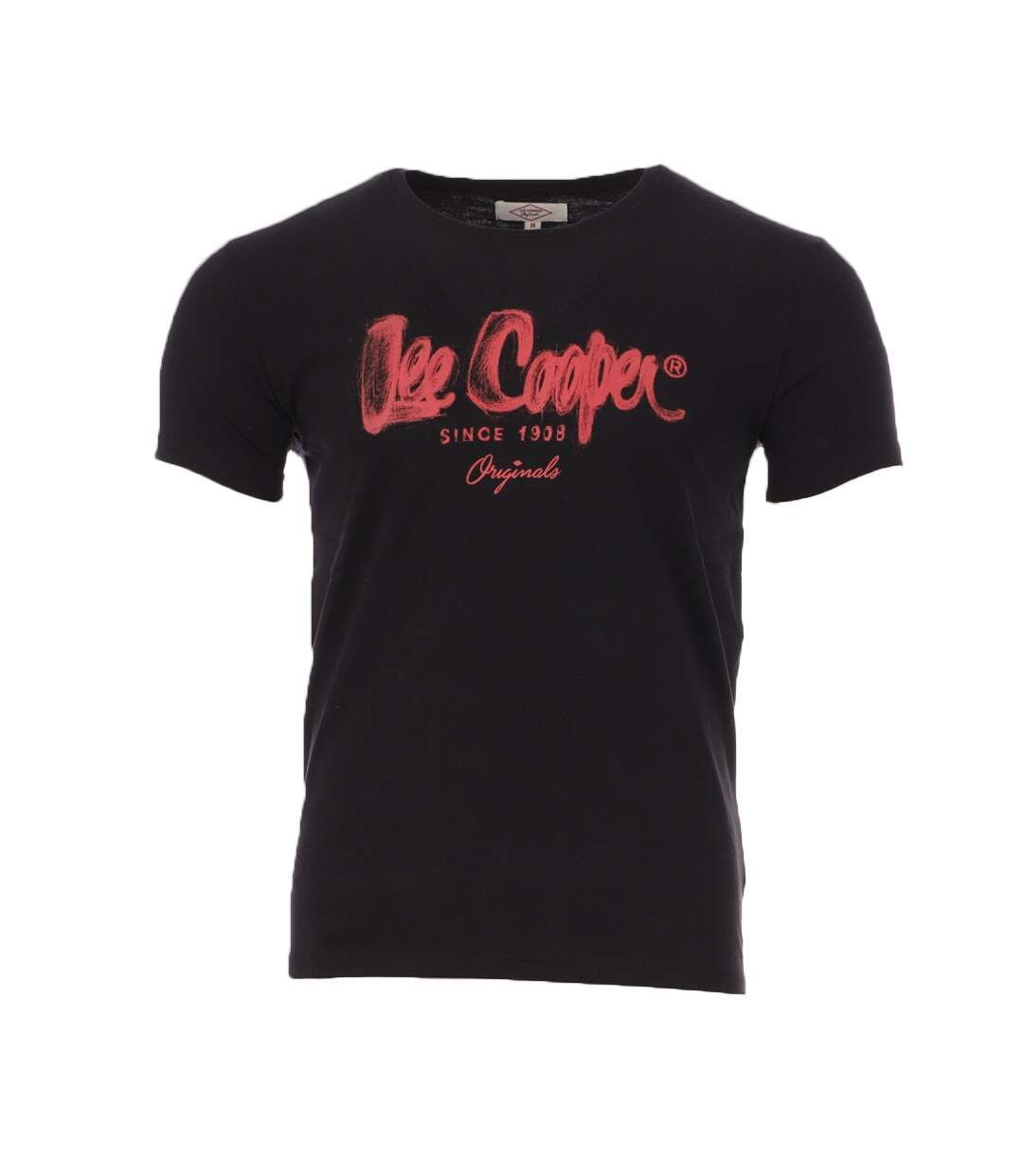 T-shirt Noir Homme Lee Cooper Orex