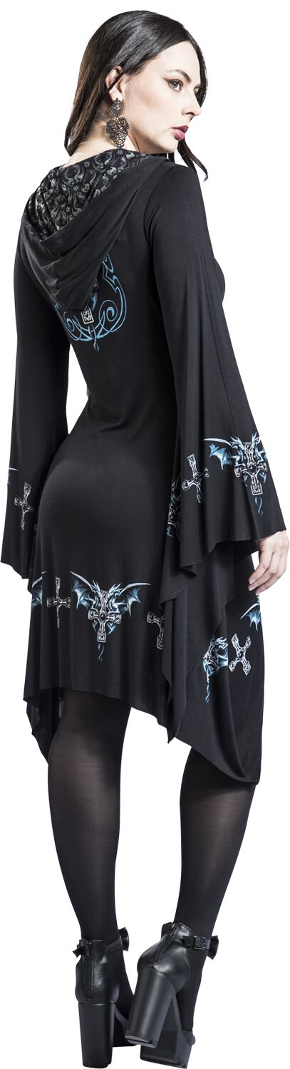 Gothicana X Anne Stokes - Robe courte Dragon | Gothicana by EMP Robe courte