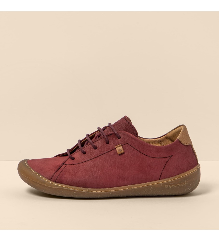 Sapatos de couro Naturalist N5770 Pleasant Cherry