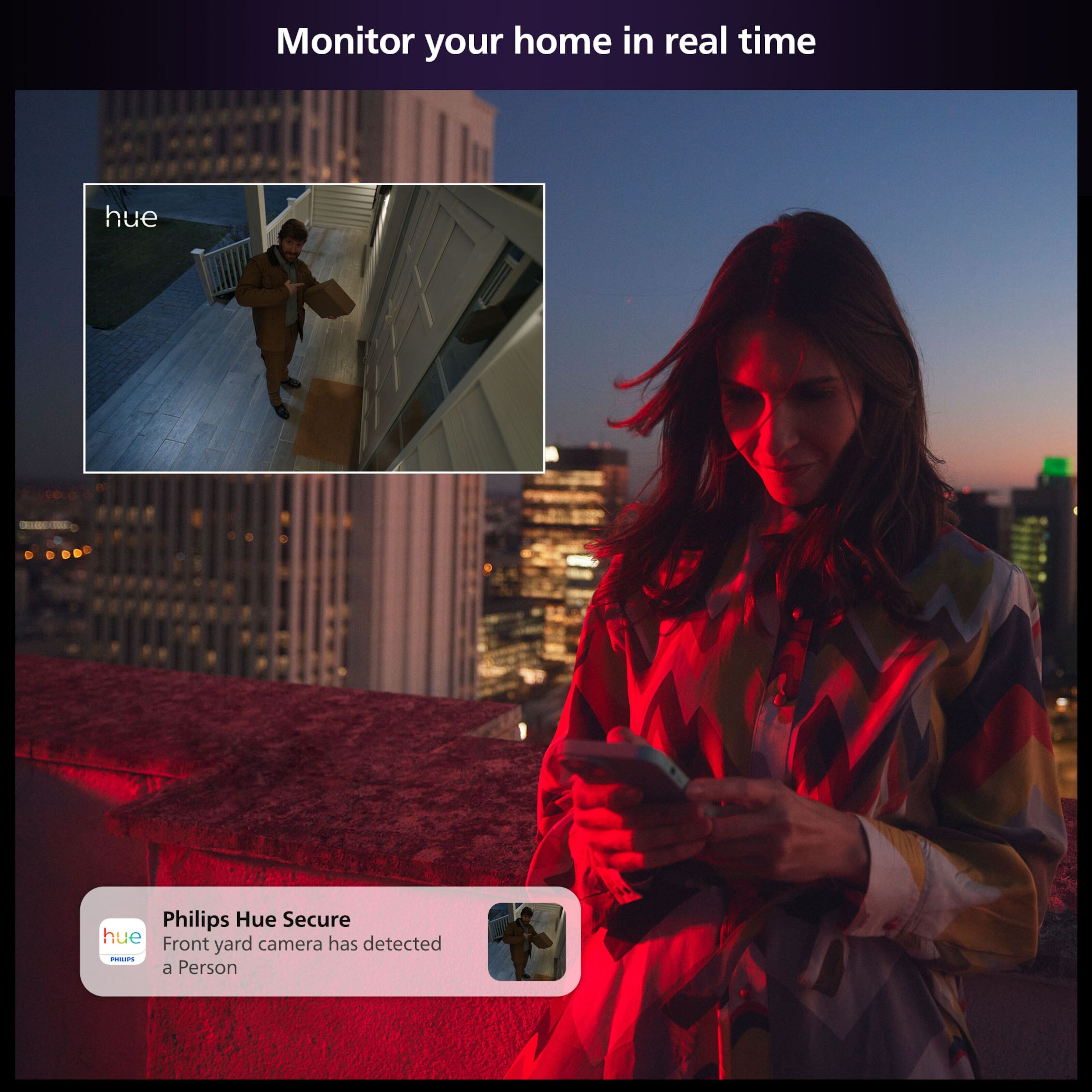 Philips Hue Secure Desktop Cam Svart