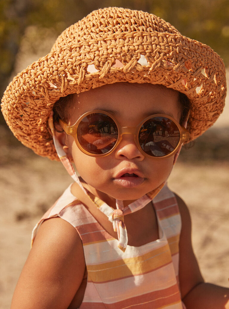 Chapeau de paille naturel