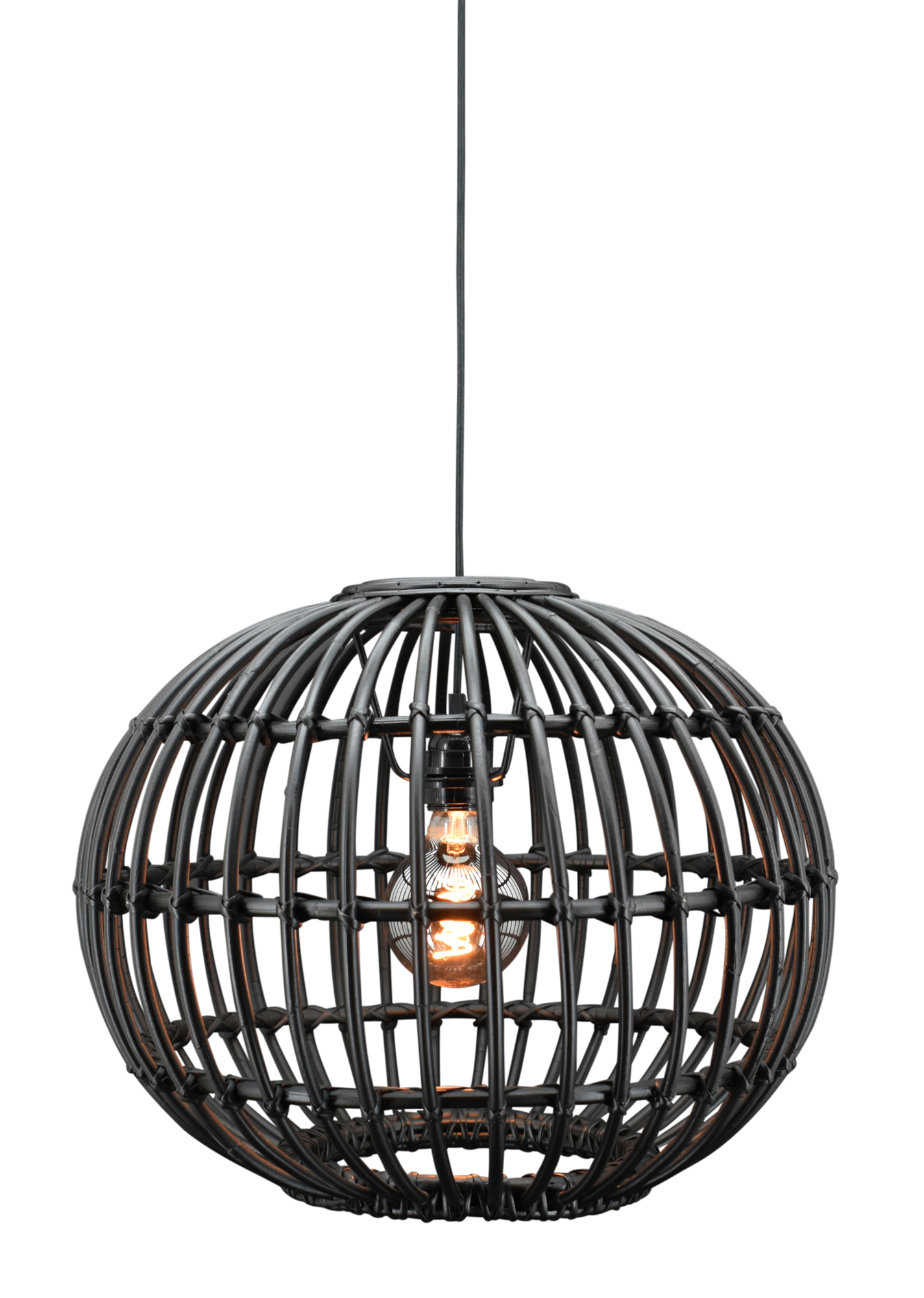 Hanglamp Ruby small black Ø 47 H 38 cm