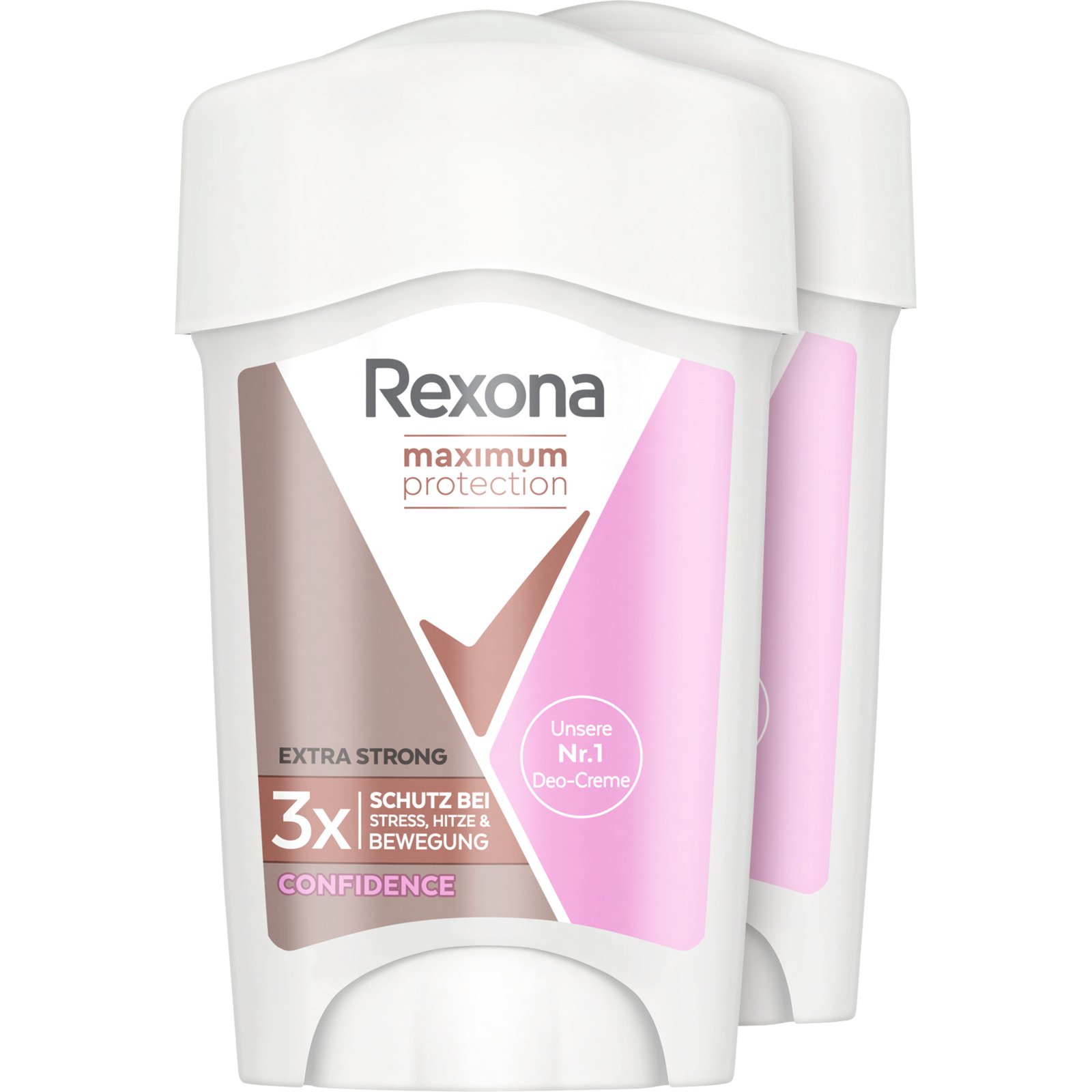 Rexona Deo Crème Maximum Protection Confidence 2 x 45 ml
