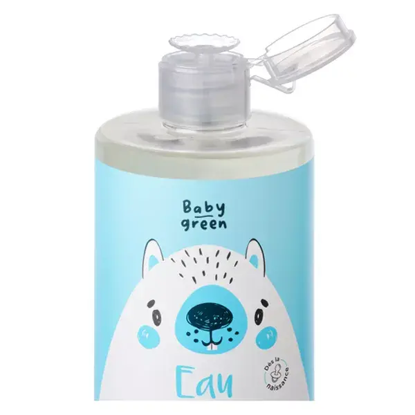 Água de limpeza orgânica verde para bebês MKL Green Nature 1L