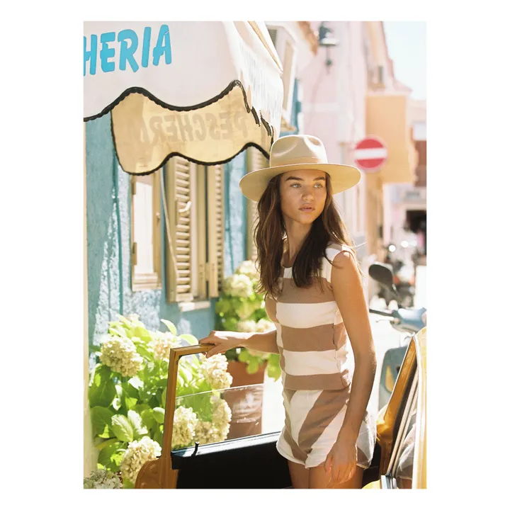 Lack of Color Chapeau Mirage Laine | Camel
