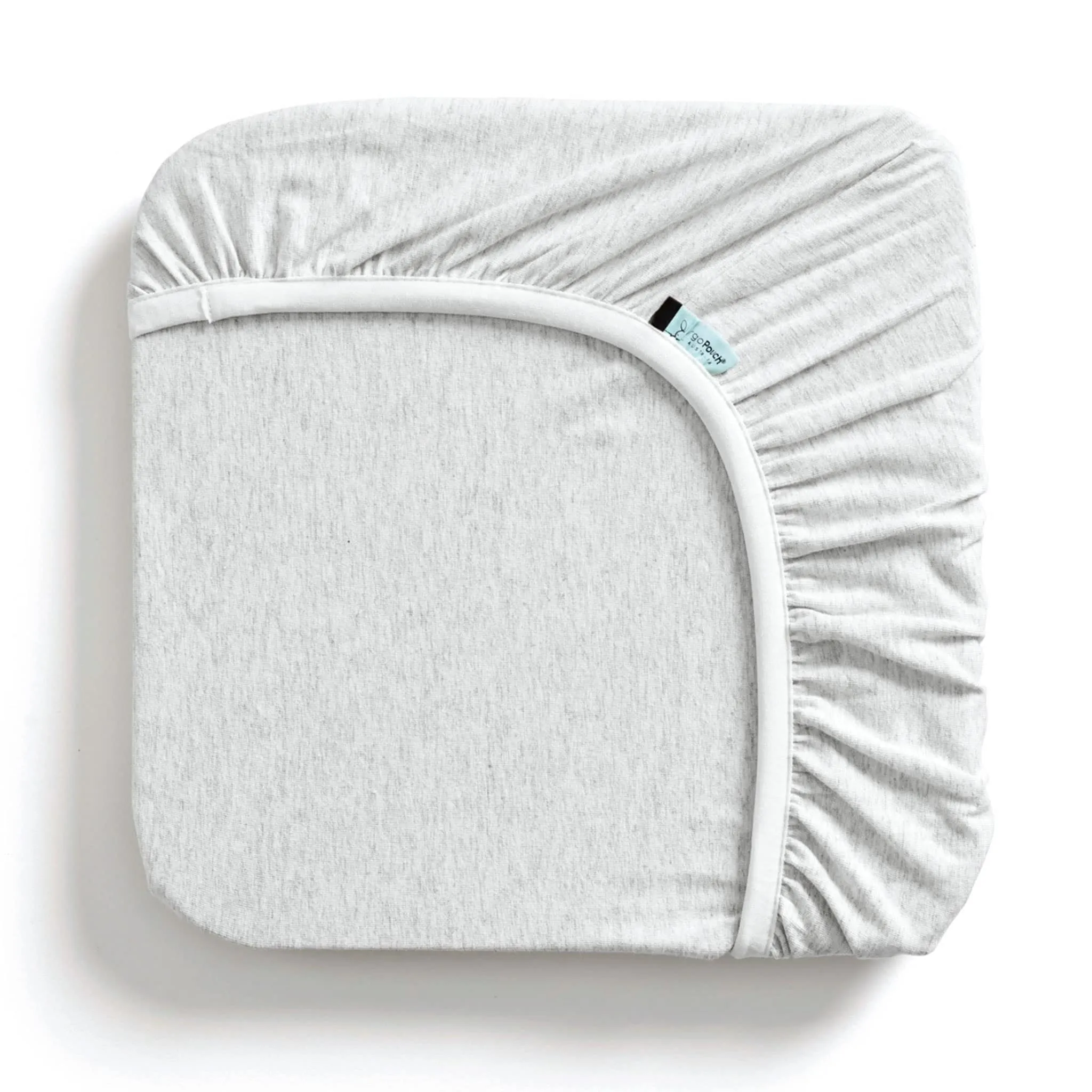 ErgoPouch Drap Contour Coton Biologique pour Couchette - Gris