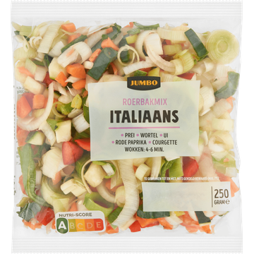 Jumbo Roerbakmix Italiaans 250 g