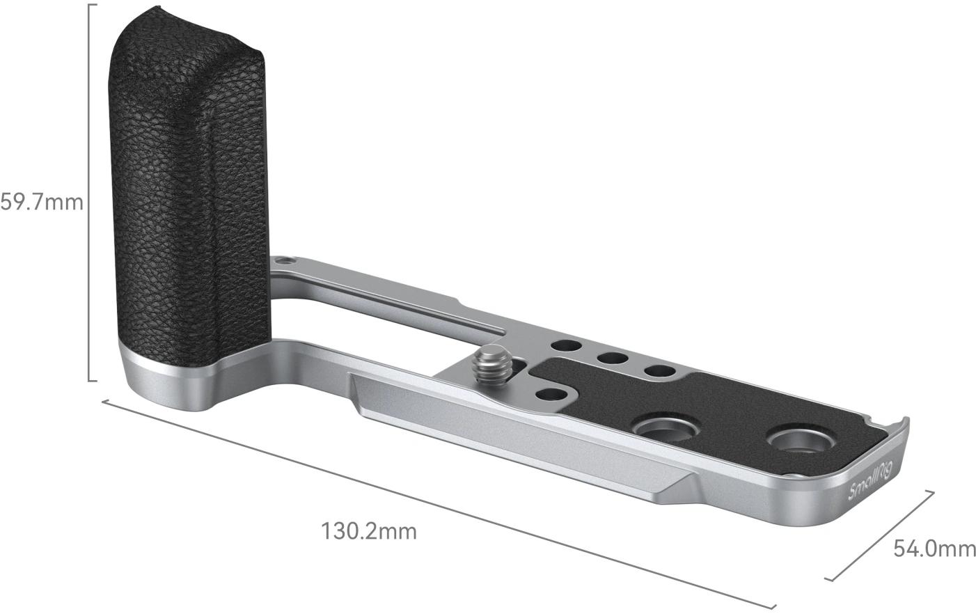 L-Winkel für FUJIFILM X100VI / X100V - SilberL-Halterung für Kamera Zubehör für FUJIFILM X100VI / X100V