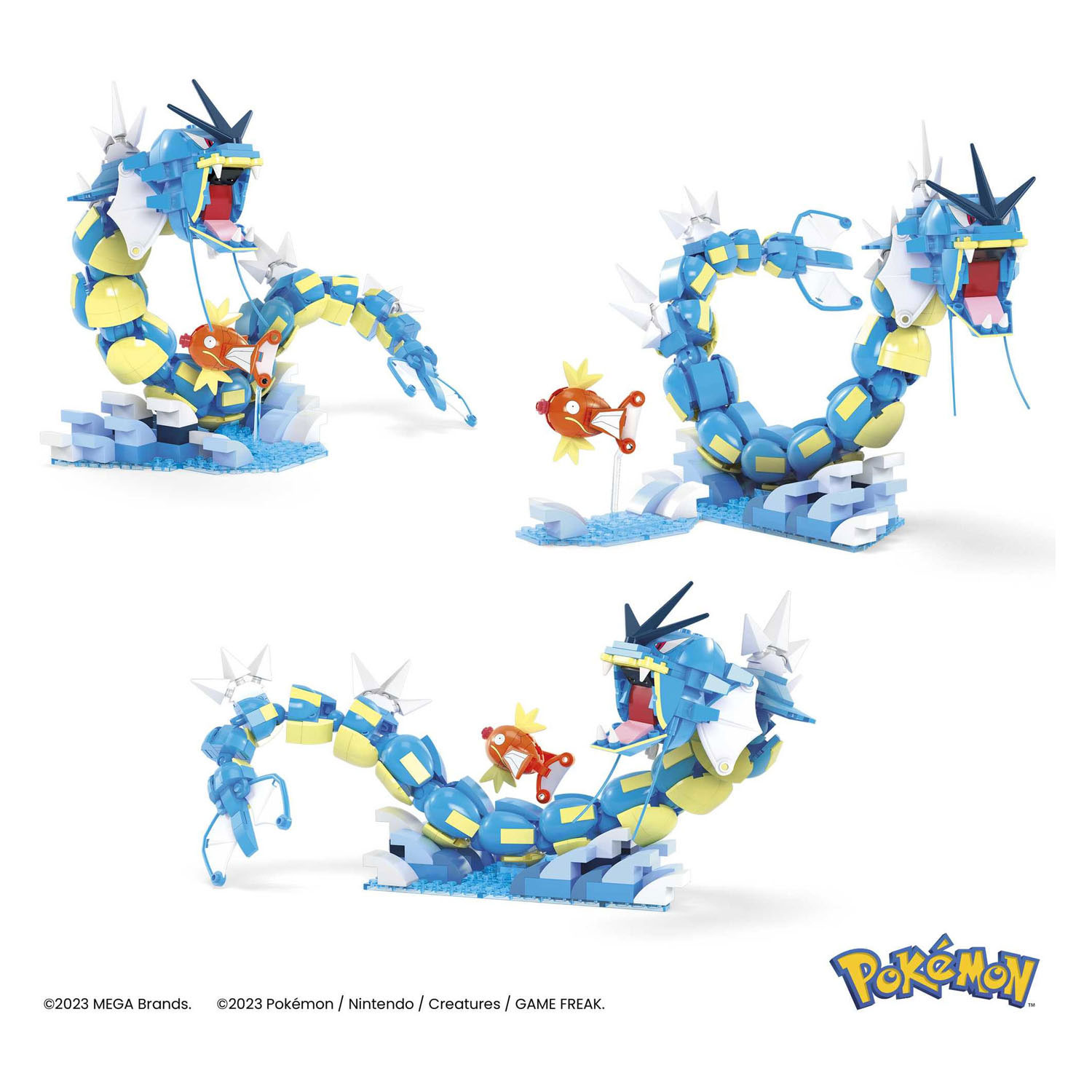 Mega Construx Pokémon Bouwset Magikarp Evolution