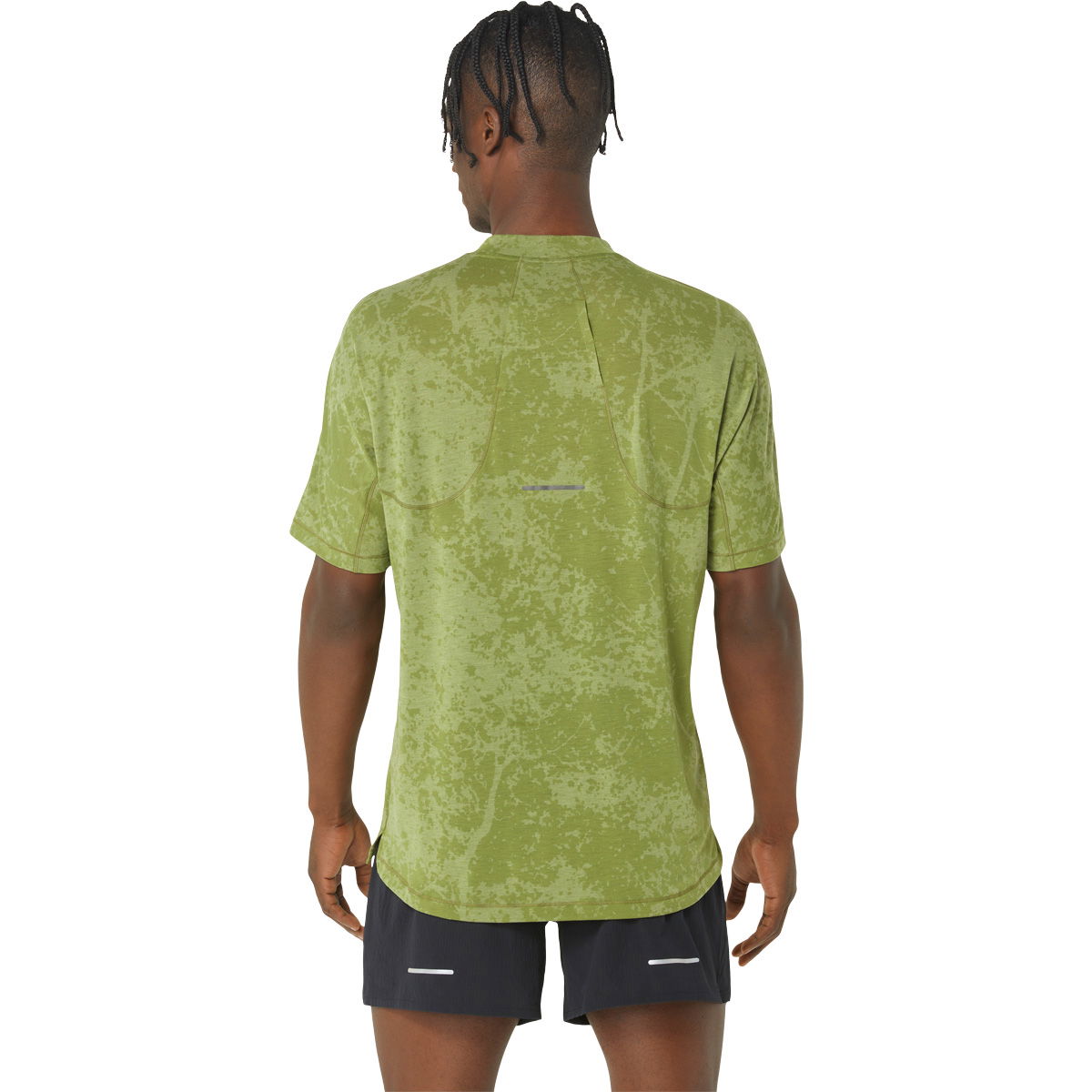 Asics Metarun Pattern 1/2 Zip Løbe T-shirt Herre
