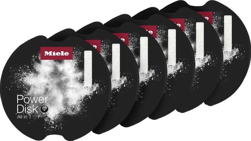 Miele - PowerDisk Set - Vaatwasserreiniger - Set van 6 - Voor AutoDos