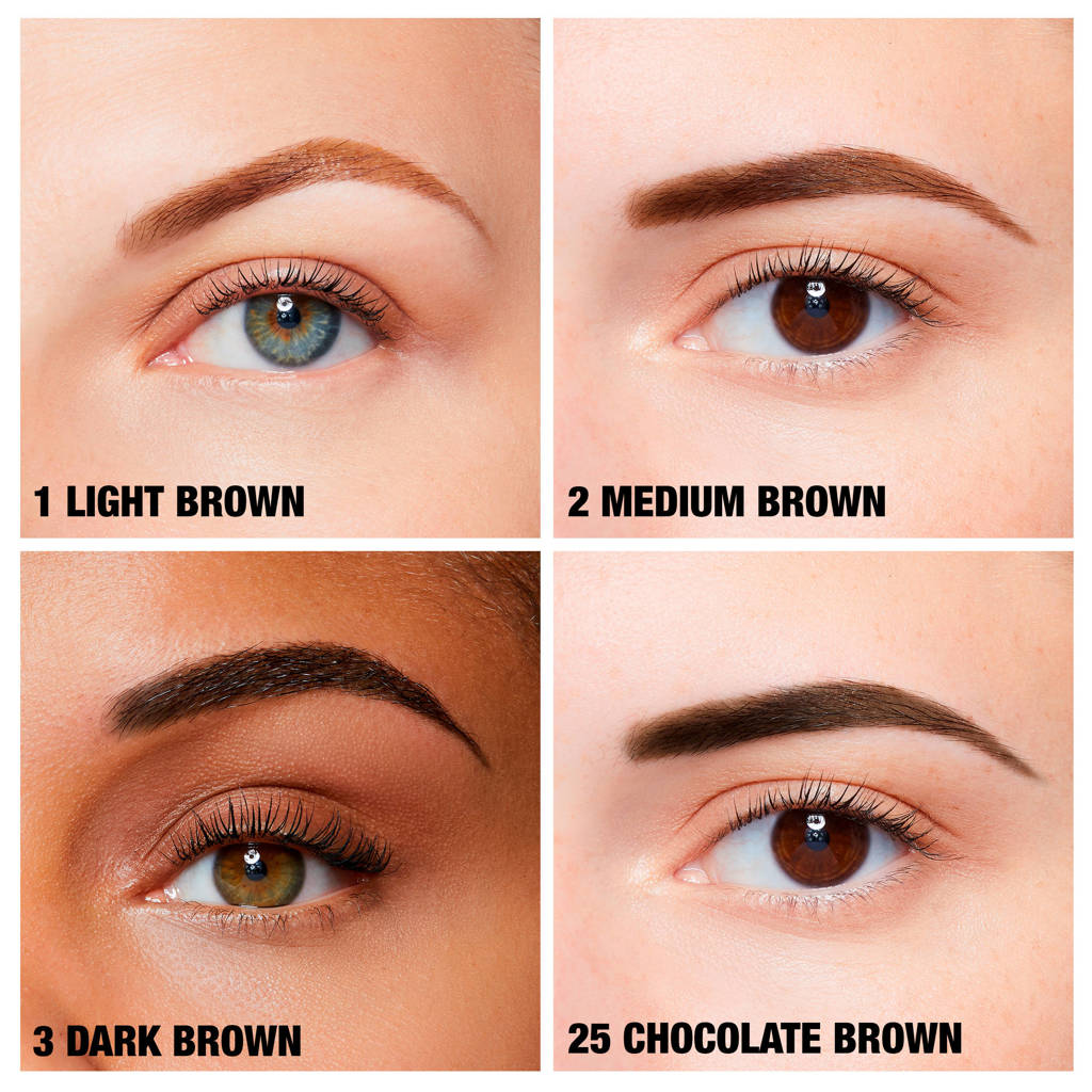 topTattoo Brow Peel-Off Gel wenkbrauwgel - 3 Dark Brown