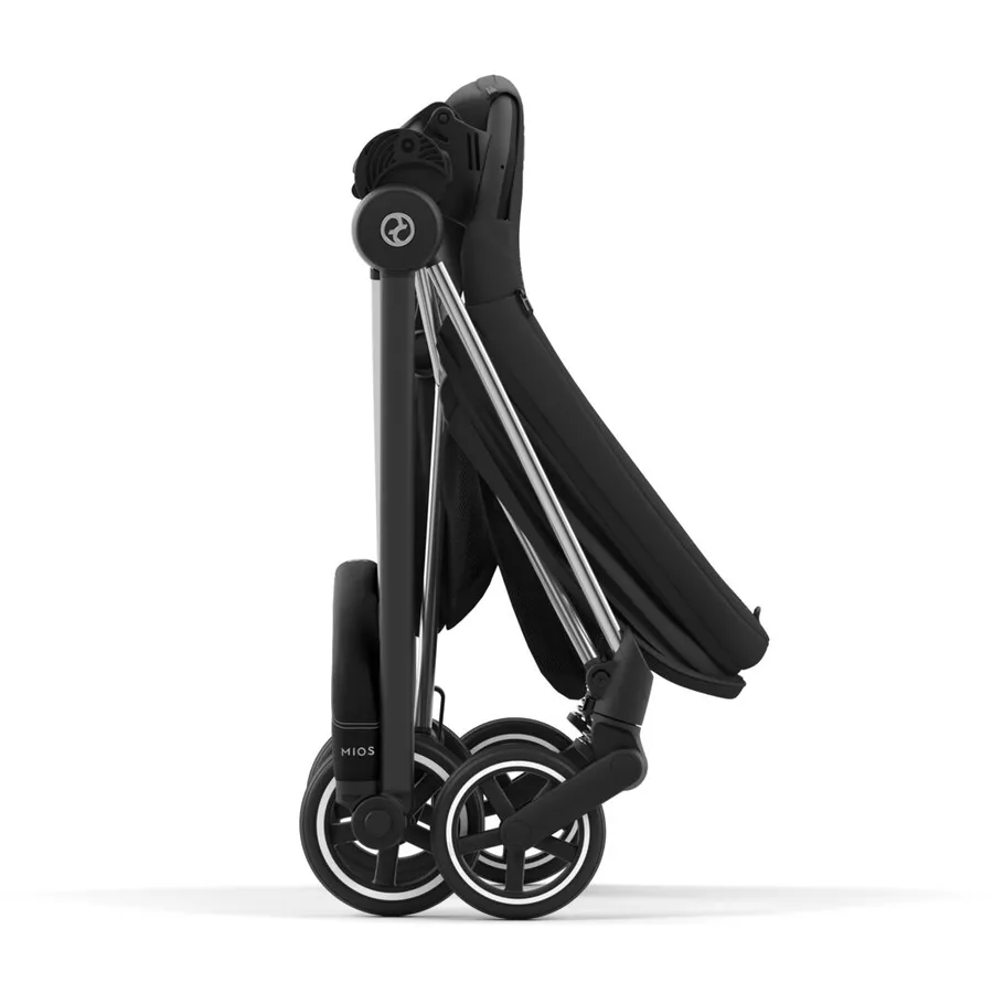 cybex PLATINUM Kombikinderwagen New Mios Chrome Black Sepia Black