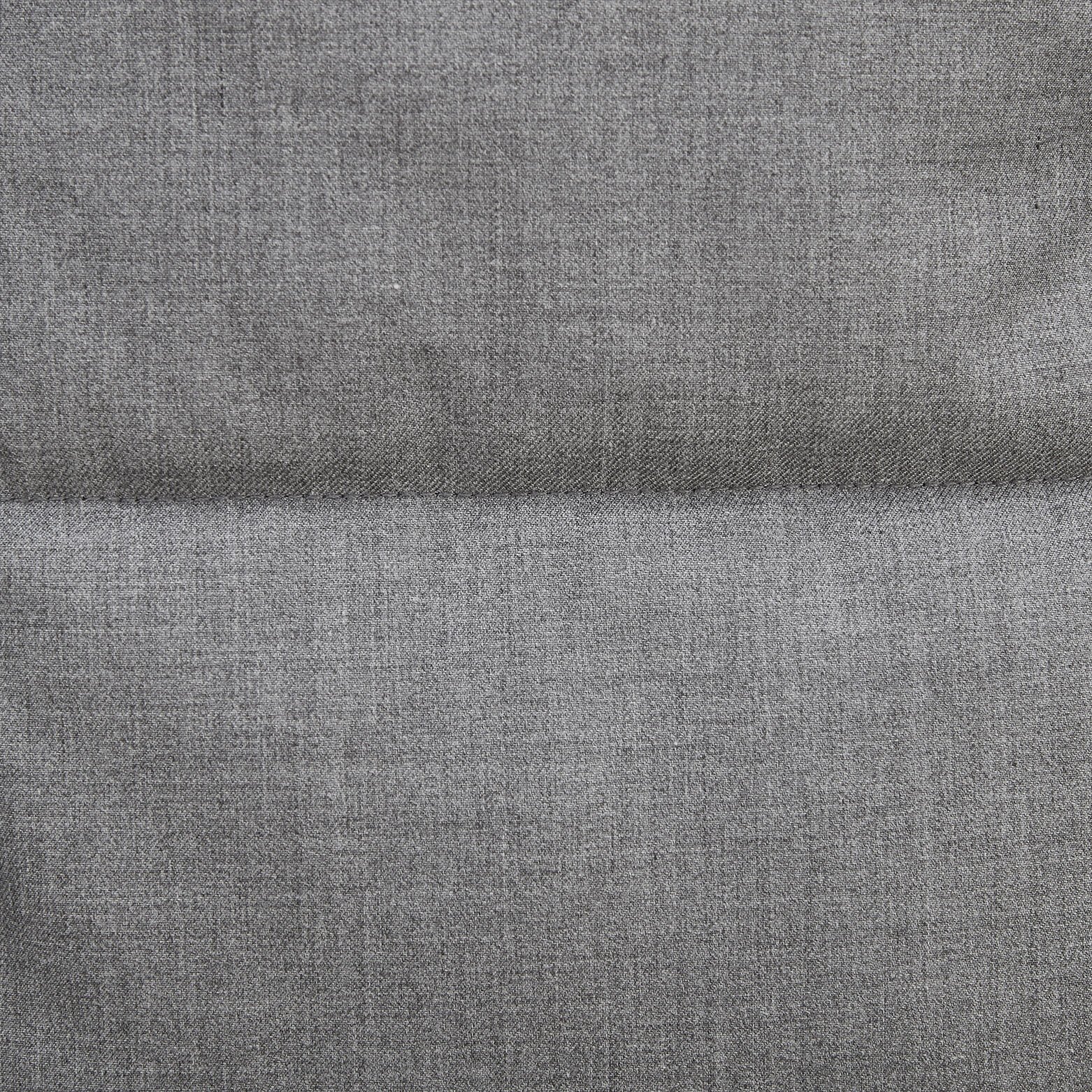 Doudoune sans manche tissage flanelle Gris moyen