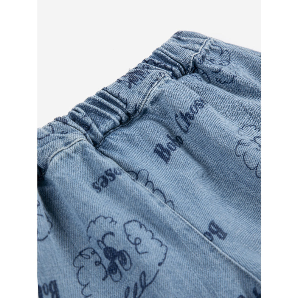 Køb Bobo Choses Prussian Blue Pickles The Dog All Over Denim Bukser