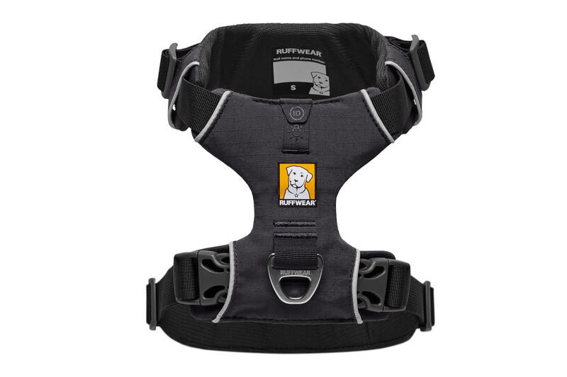Ruffwear Front Range gepolstertes Hundegeschirr Twilight Grey XXS