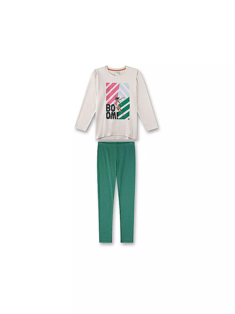 SANETTA Mädchen Pyjama creme