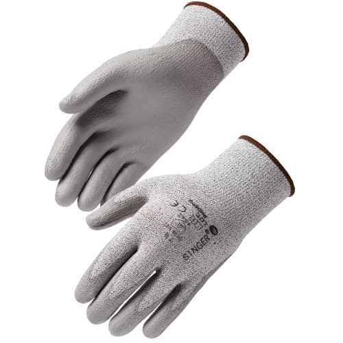 Gant de protection coupure tricoté jauge 13 enduit PU PEHD taille 7 Singer