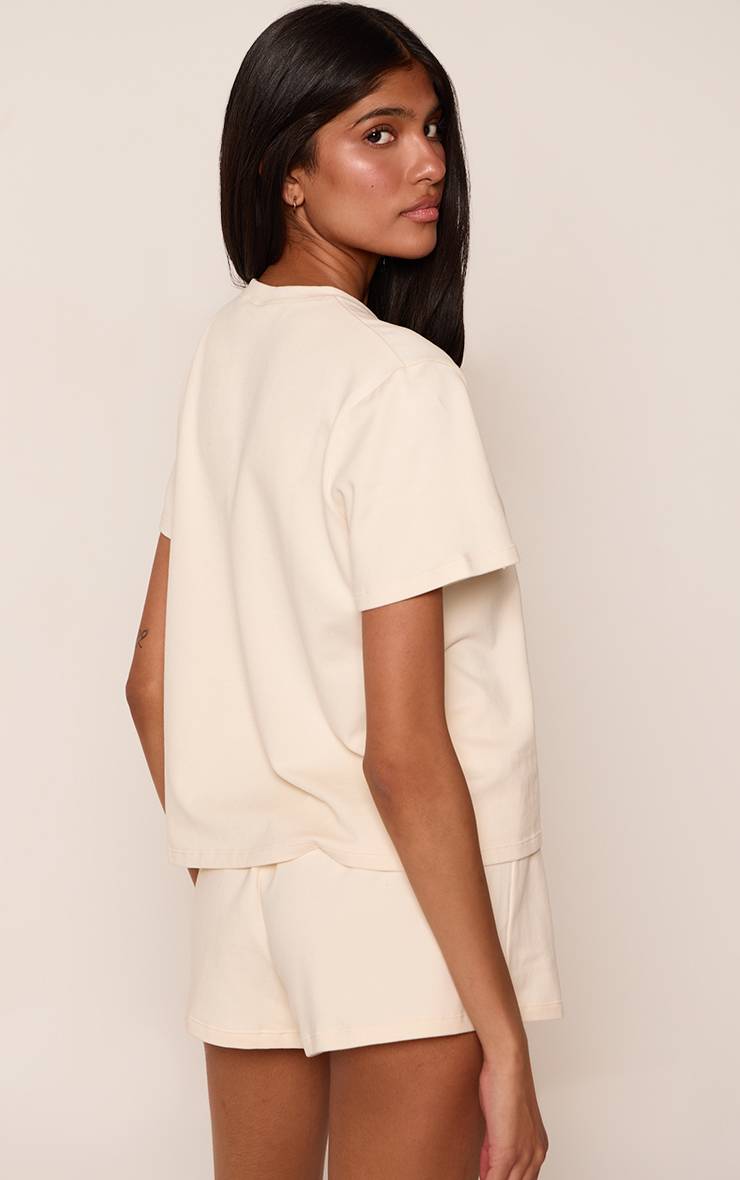 Crème Short Fluide En Coton Doux