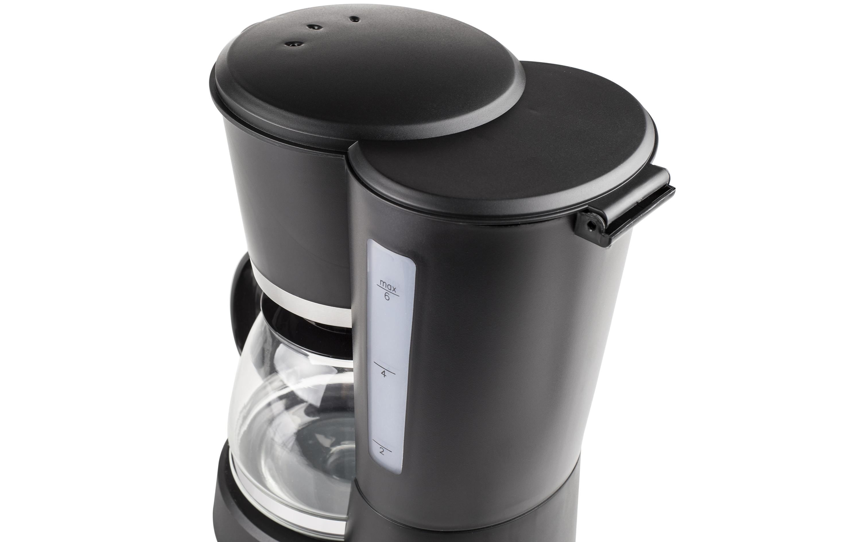 Filterkaffeemaschine CM-1233 Schwarz/SilberKaffeeautomat