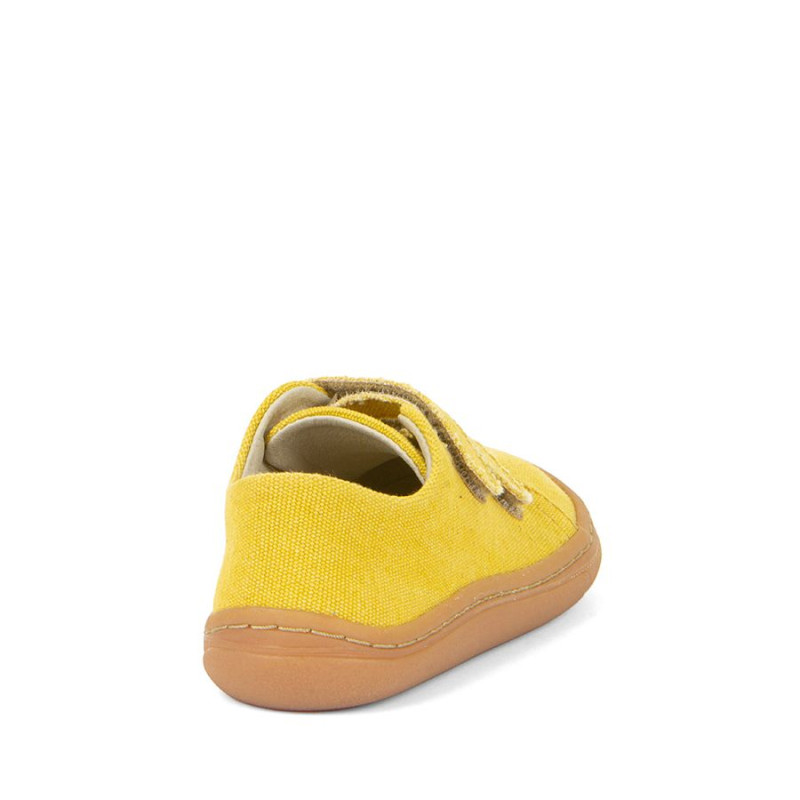 Froddo Froddo Barefoot Tennis Vegan Velcro Jaune