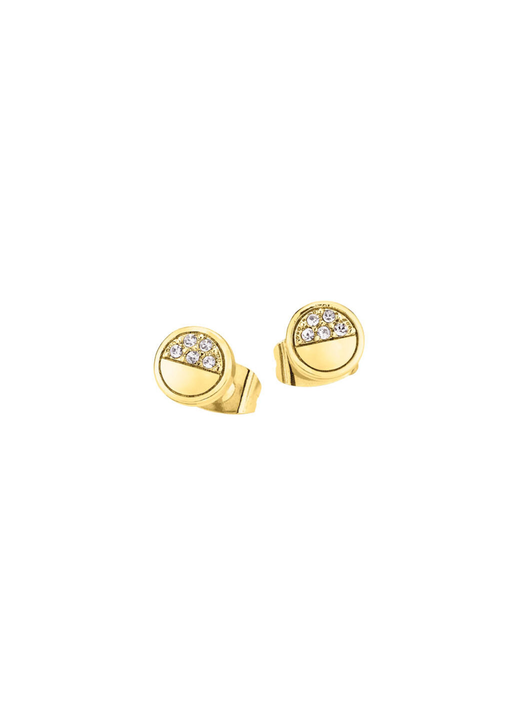 Goldfarbenes Damenuhrset 3-tlg.
