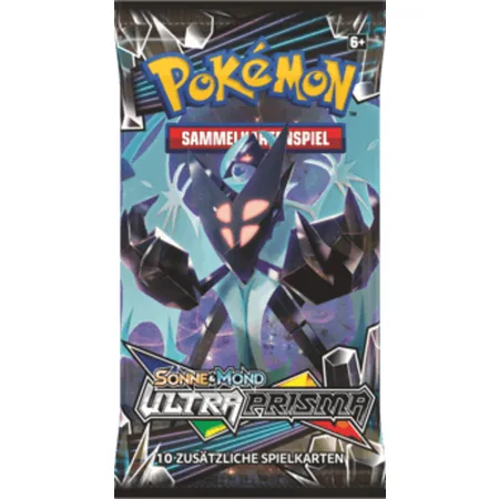 Pokemon Sonne & Mond Ultra Prisma 10 Sammelkarten, sortiert