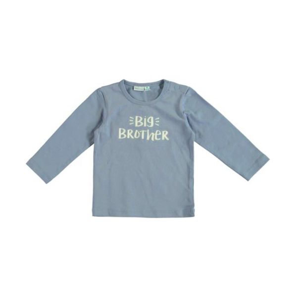 Babylook Big Brother T‑Shirt – maat 80 – Faded Denim
