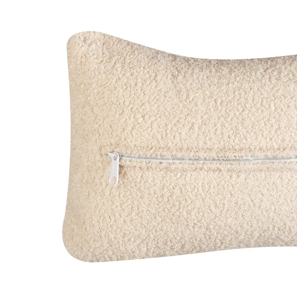 OTSBY - Fauteuil - Beige - Bouclé