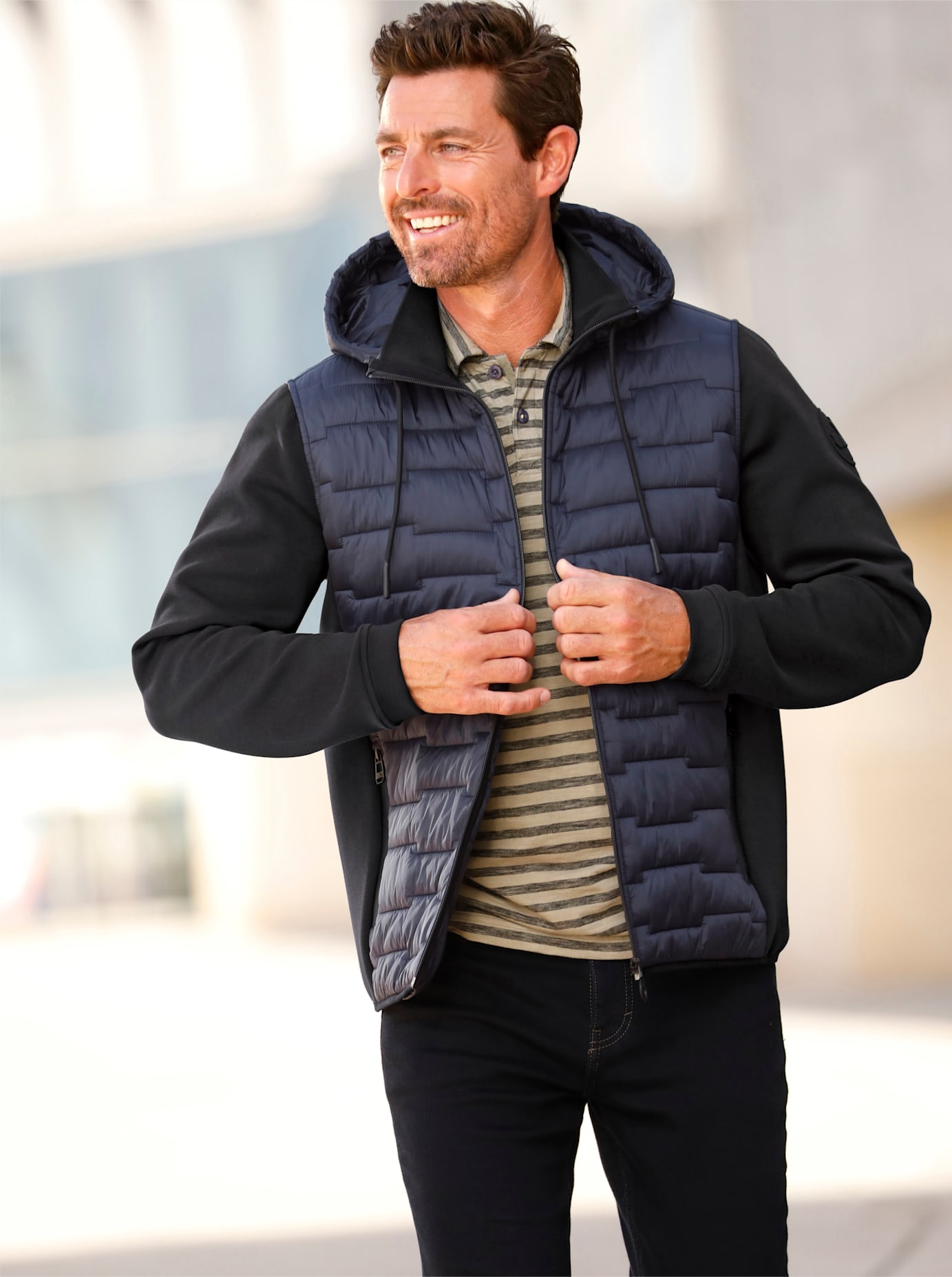 New Canadian Blouson mit Kapuze
