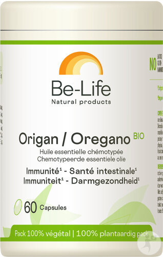 Be-Life Origan Bio 60 Capsules