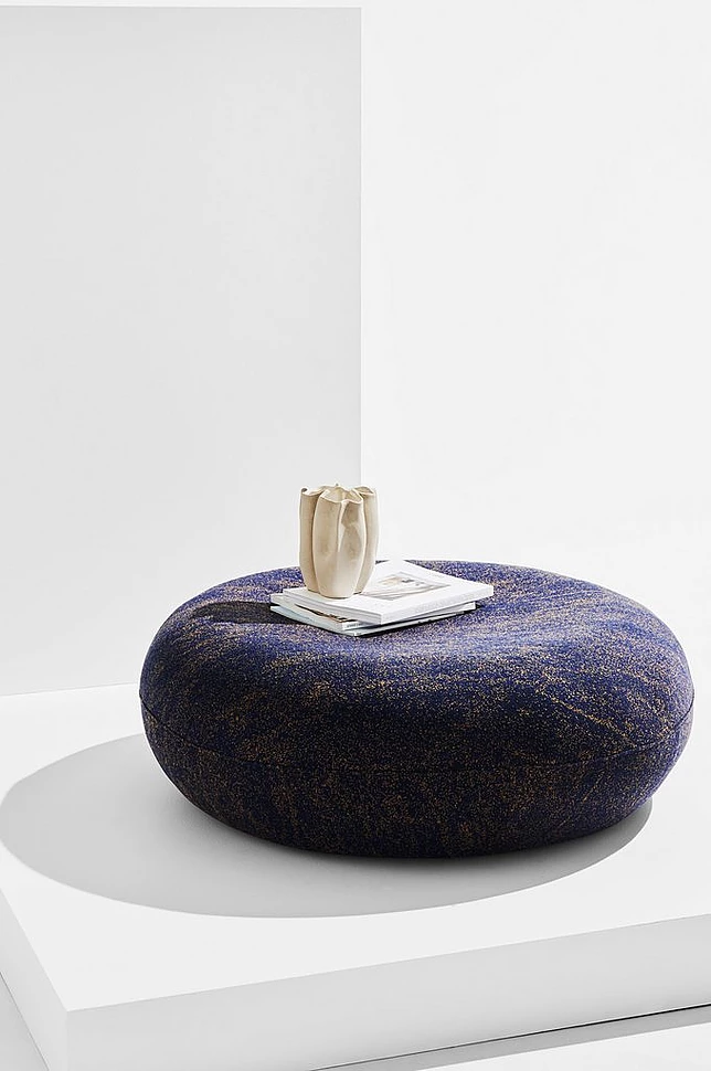 Jade puff, diameter 100 cm