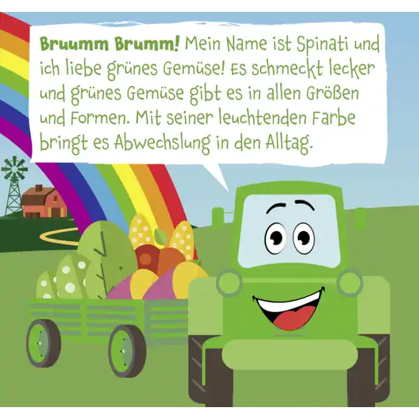 Bio Quetschie mit Süßkartoffel, Apfel, Spinat, Mais & Erbsen