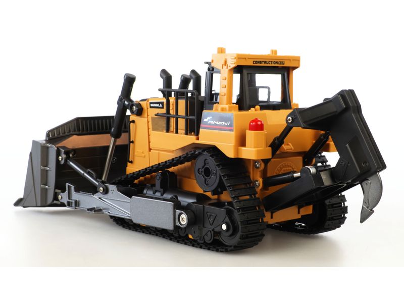 Amewi Bulldozer 1:24, RTR Kleine, ferngesteuerte Planierraupe im Massstab 1:24