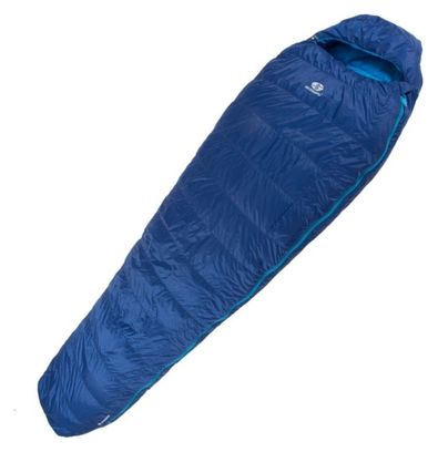 Sac de couchage momie SirJoseph trekking Rimo III 850-gauche 200 cm-Bleu marine