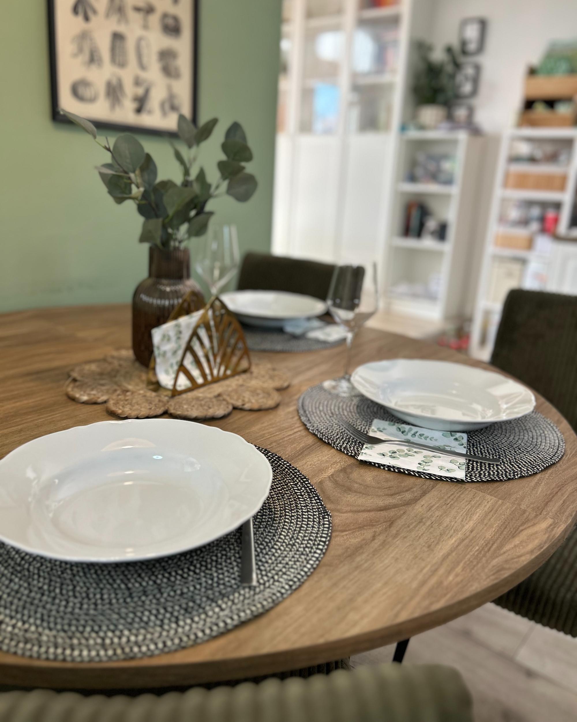 Eettafel ALEXANDRINA Bruin 120 cm 120/160 cm
