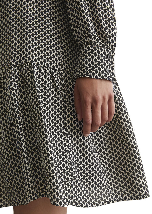Marc O’Polo Dress, a-shape, shirt style, volant Multi