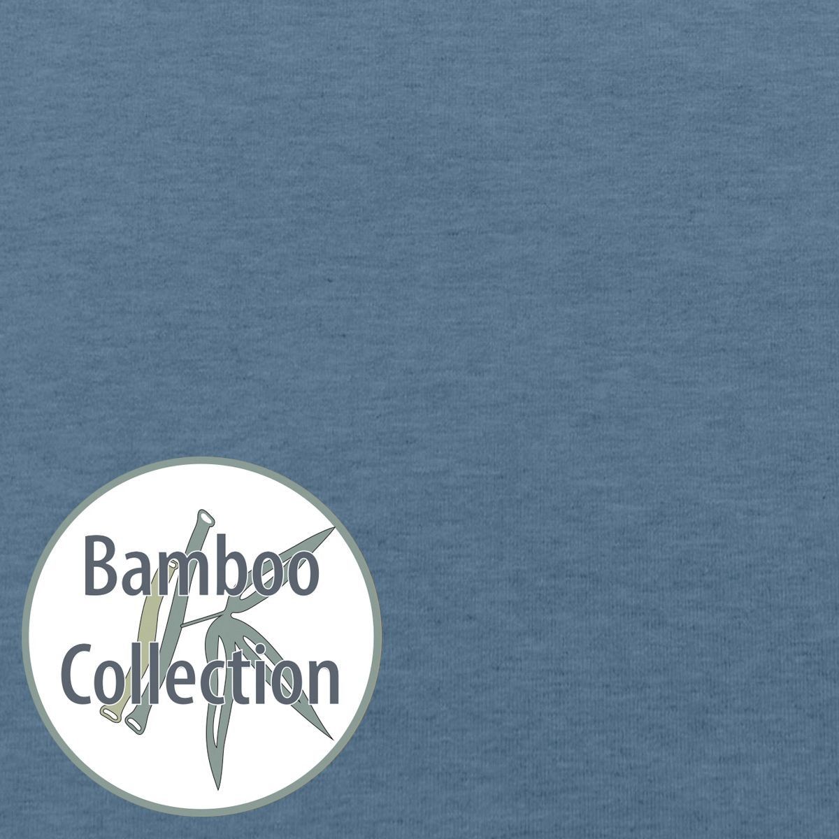Theraline Bezug für Original Stillkissen Bamboo Blau-grau