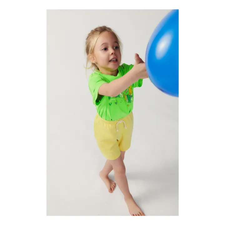 American Vintage T-shirt Fizvalley | Vert fluo