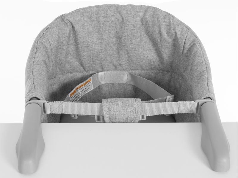 COCON Tischsitz Grau Bequemer und kompakter Sitzschutz für Babys