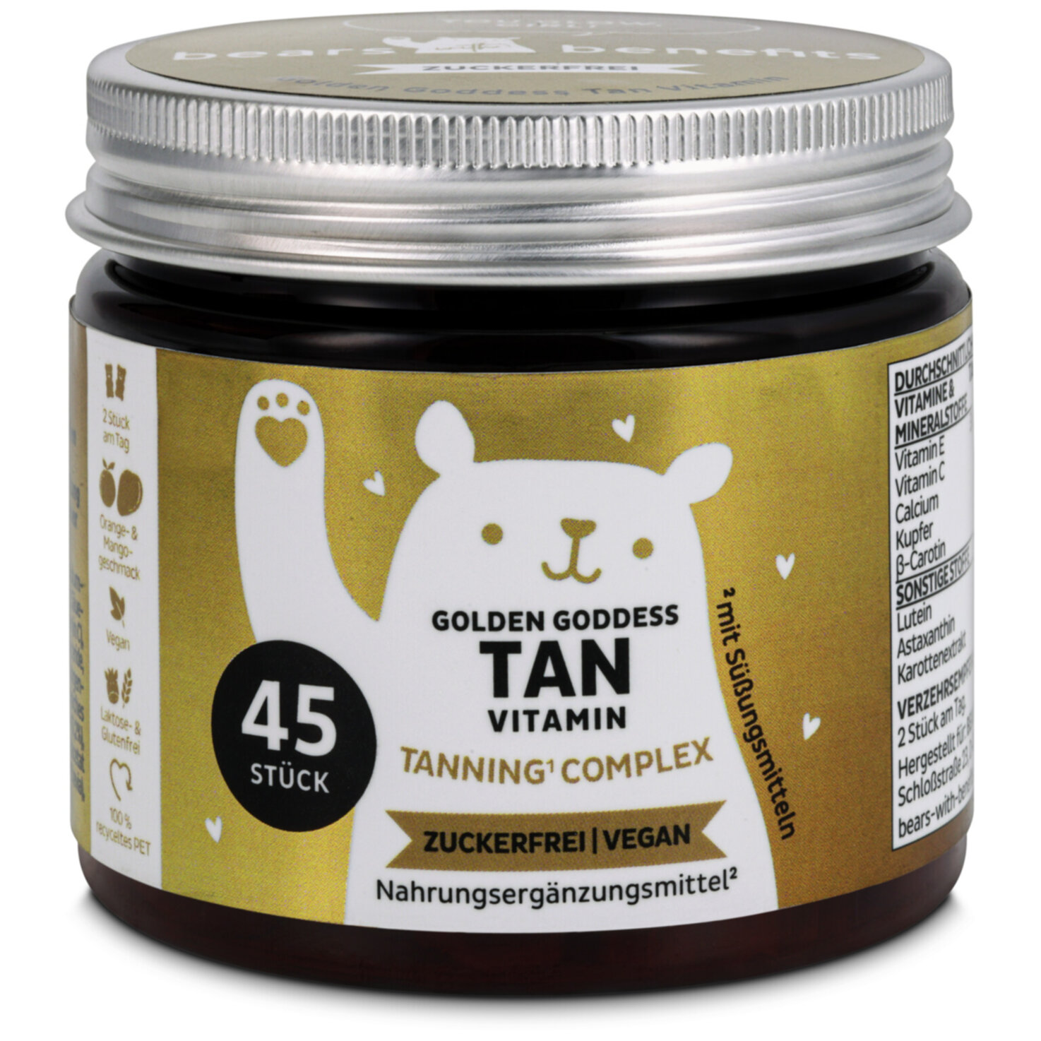 Bears with Benefits Tan Vitamin 45 Stück