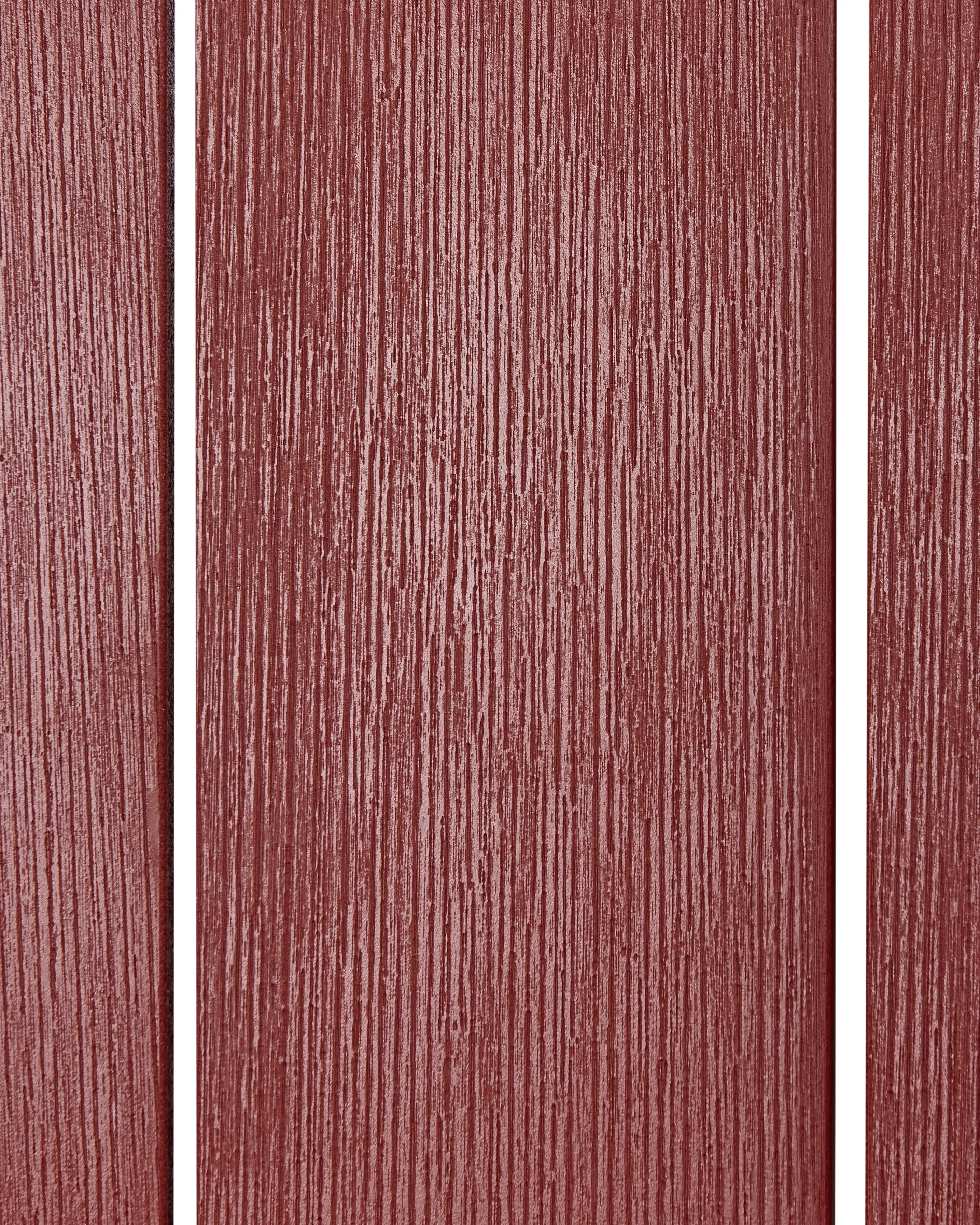 Tuin barkruk ADIRONDACK Synthetisch materiaal Rood